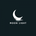 Moon light logo template